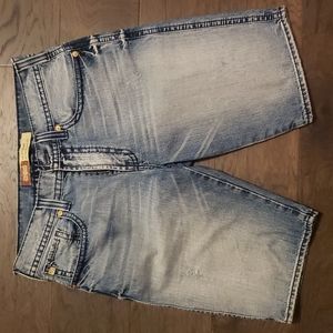 Big Star, Pioneer Regular Boot Cut Shorts, Size 34